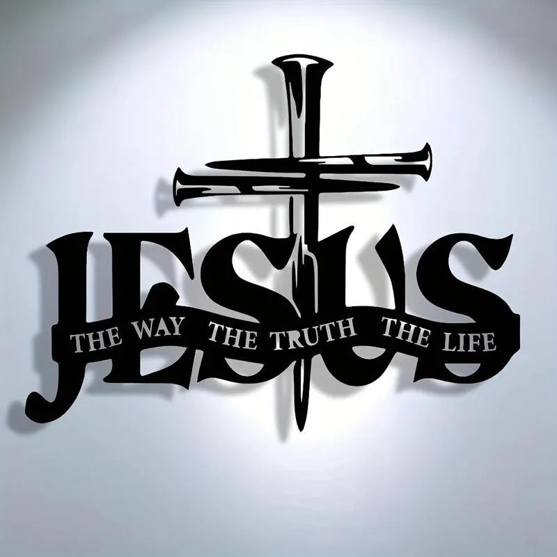 Jesus & Cross Design Wall Art-Limited Handmade Series