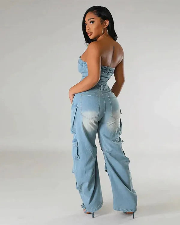Luxe Edition Cargo Jumpsuit