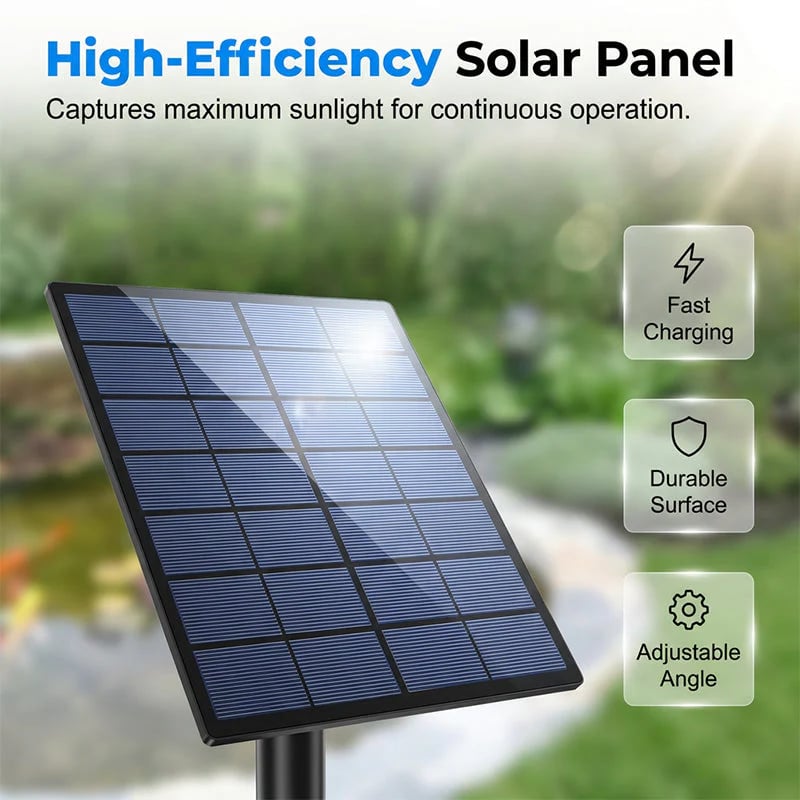 🔥HOT SALE🔥Solar Pond Aerator with Air Pump