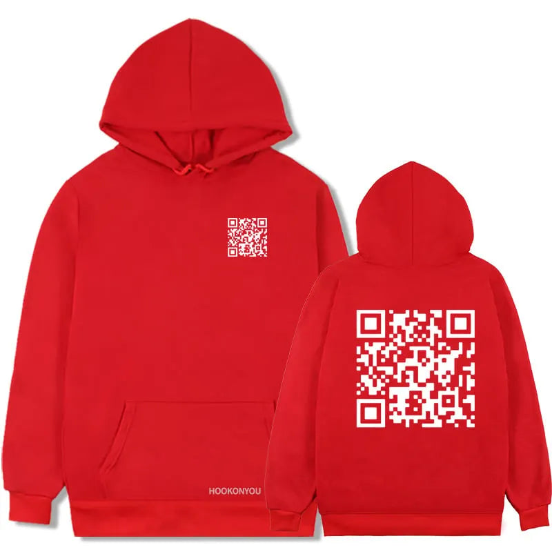Funny FU QR Code Hoodie(Buy 2 Get Free Shipping)