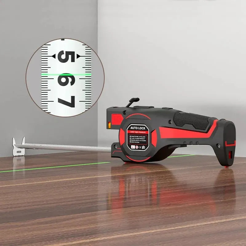 🎉📢49% OFF !! ⏰2-in-1 Tape Measure with Laser Guide