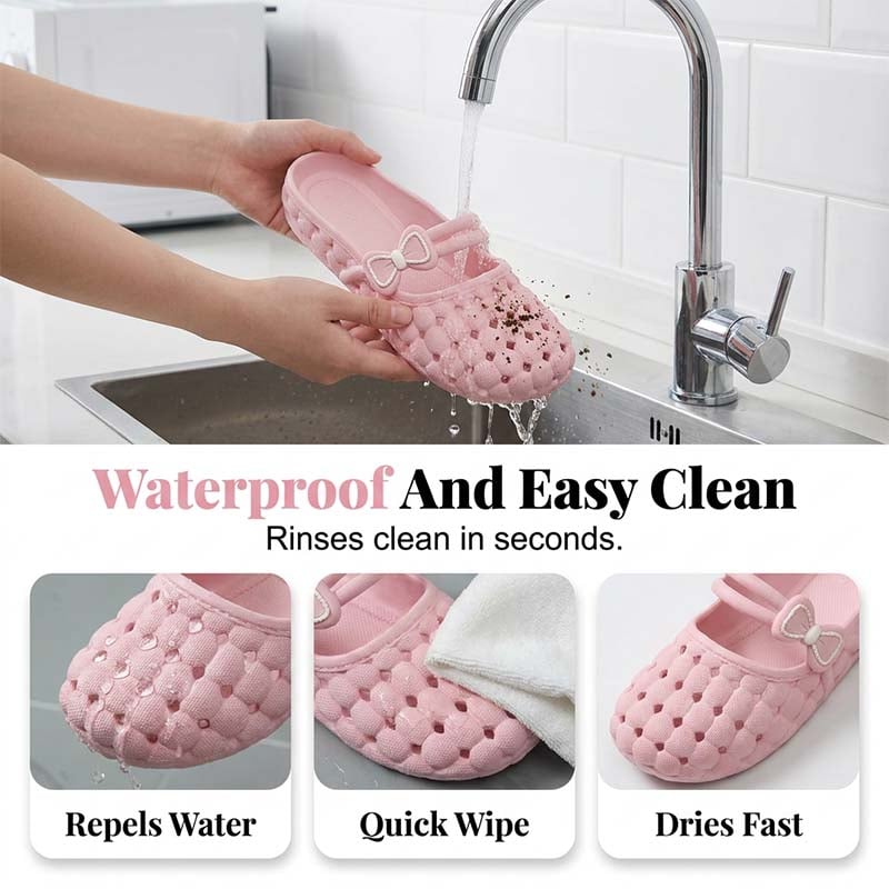 🔥 HOT SALE 🔥Women's Closed-Toe Breathable Mules