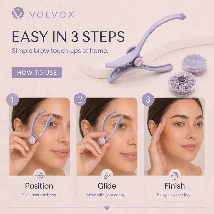 🪞Precision Brow Threader – Easy At-Home Eyebrow Shaping✨