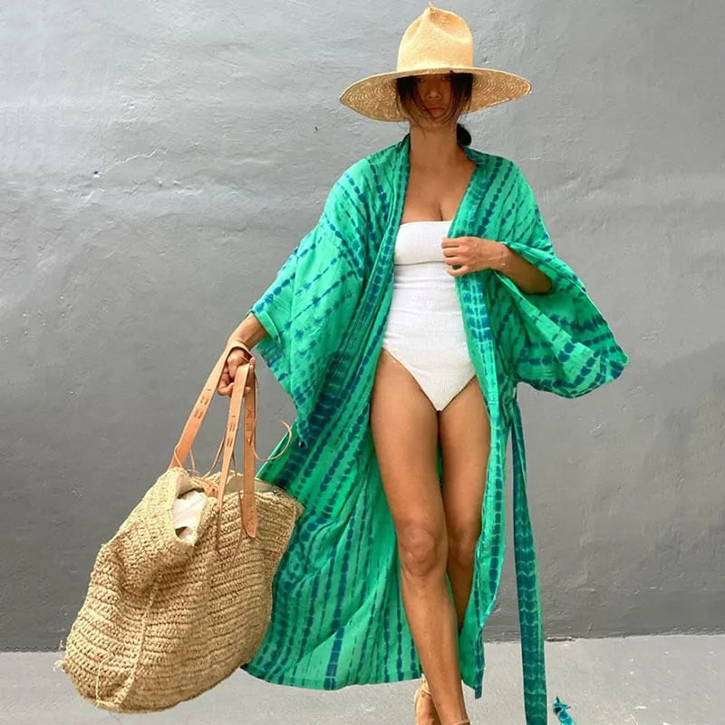 Printed Beach Cover-Up (Buy 2 Free Shipping)
