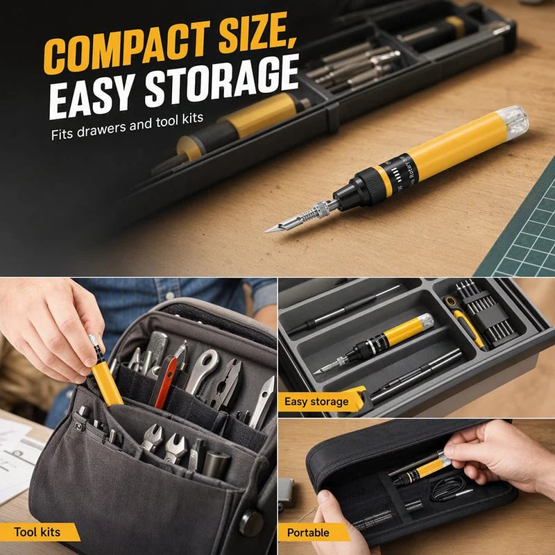 🔥 HOT SALE 🔥Cordless Butane Soldering Iron Pen