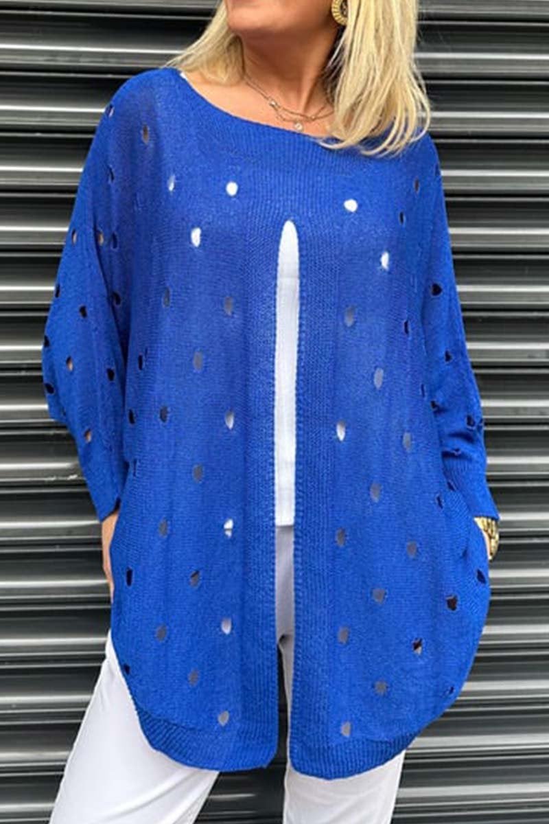 Women's Casual Slit Cutout Cardigan (Buy 2 Free Shipping)