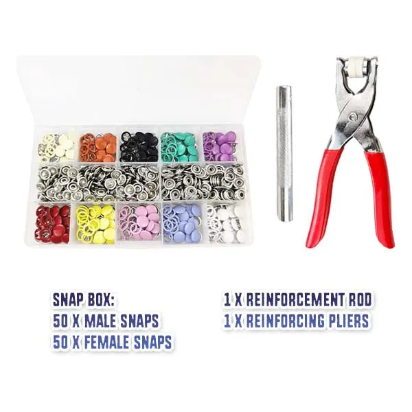🔥Last Day Promotion 48% OFF🔥Snap Button DIY Craft Kit