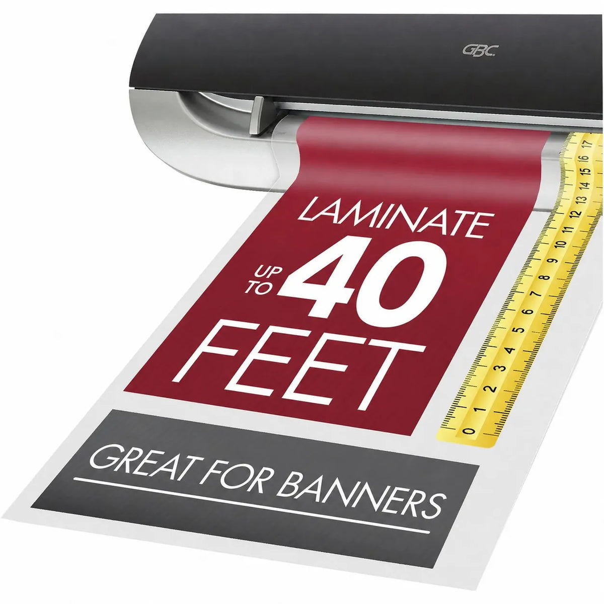 🎉🔥 Select-A-SizeTM Custom Thermal Lamination Roll with Built-in Trimmer (3 Mil, 40 FT)
