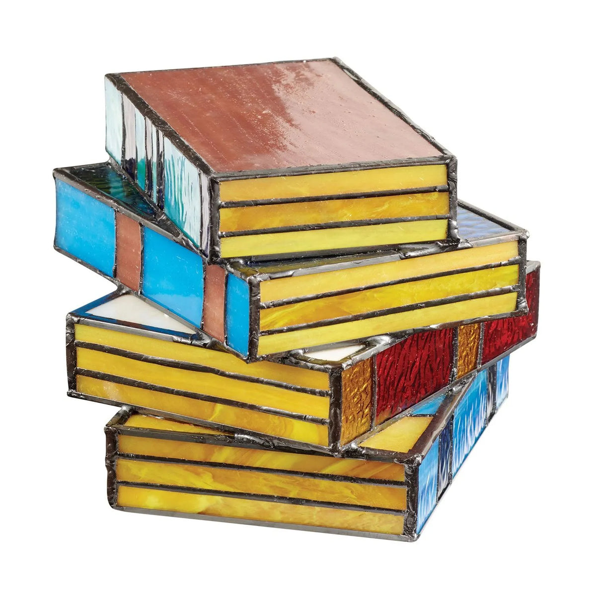 📚Stained Glass Stacked Books Lamp