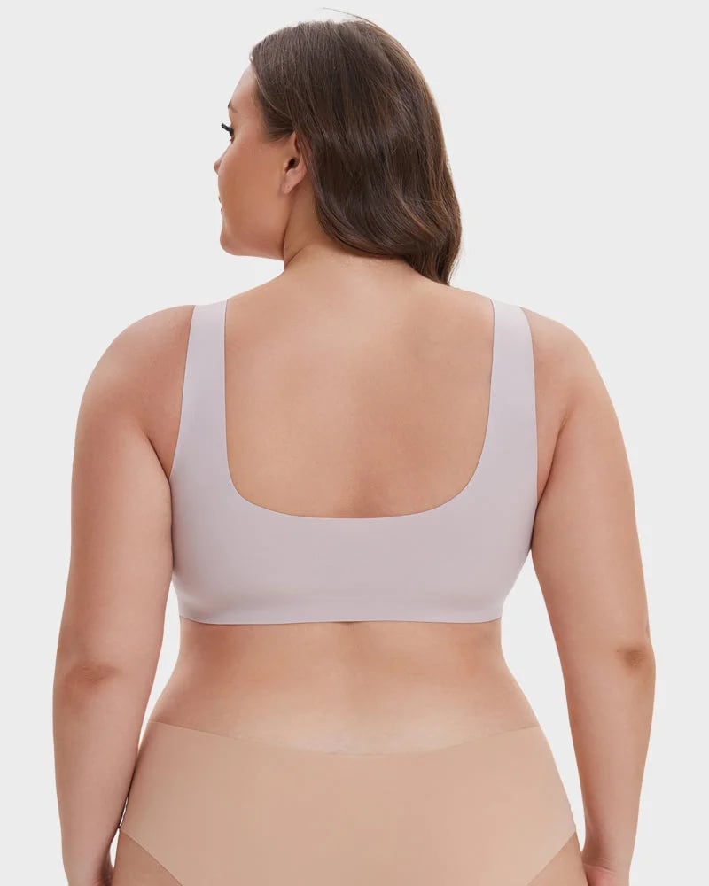 Front Closure Wireless Push Up Bra