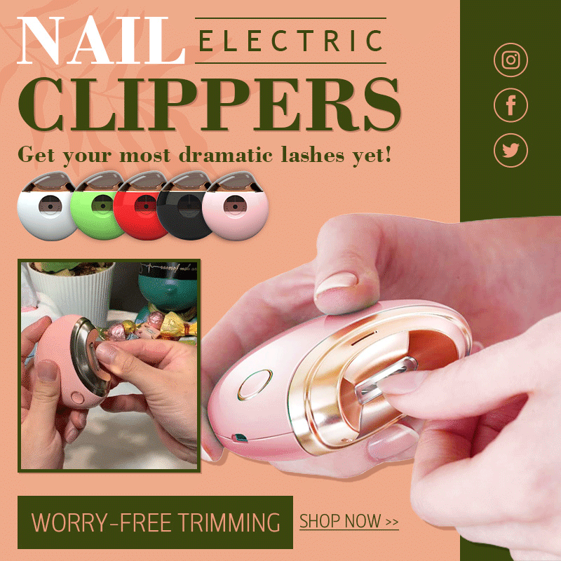 Electric Nail Trimmer & File-Buy Two Get Free Shopping