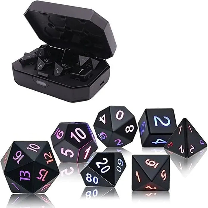 🔥LAST DAY 49% OFF🔥 DND Dice Rechargeable with Charging Box(7 PCS)