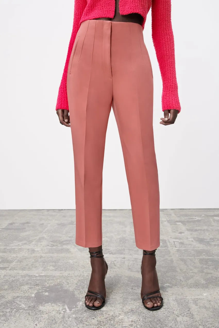 🔥LAST DAY PROMOTION🔥 -50% OFF 💁‍♀️ Tailored Pleat High Waist Pants