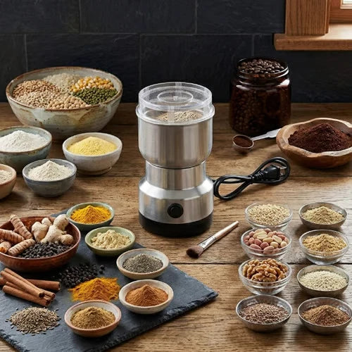 🔥HOT SALE🔥High-Speed Stainless Steel Grain Grinder