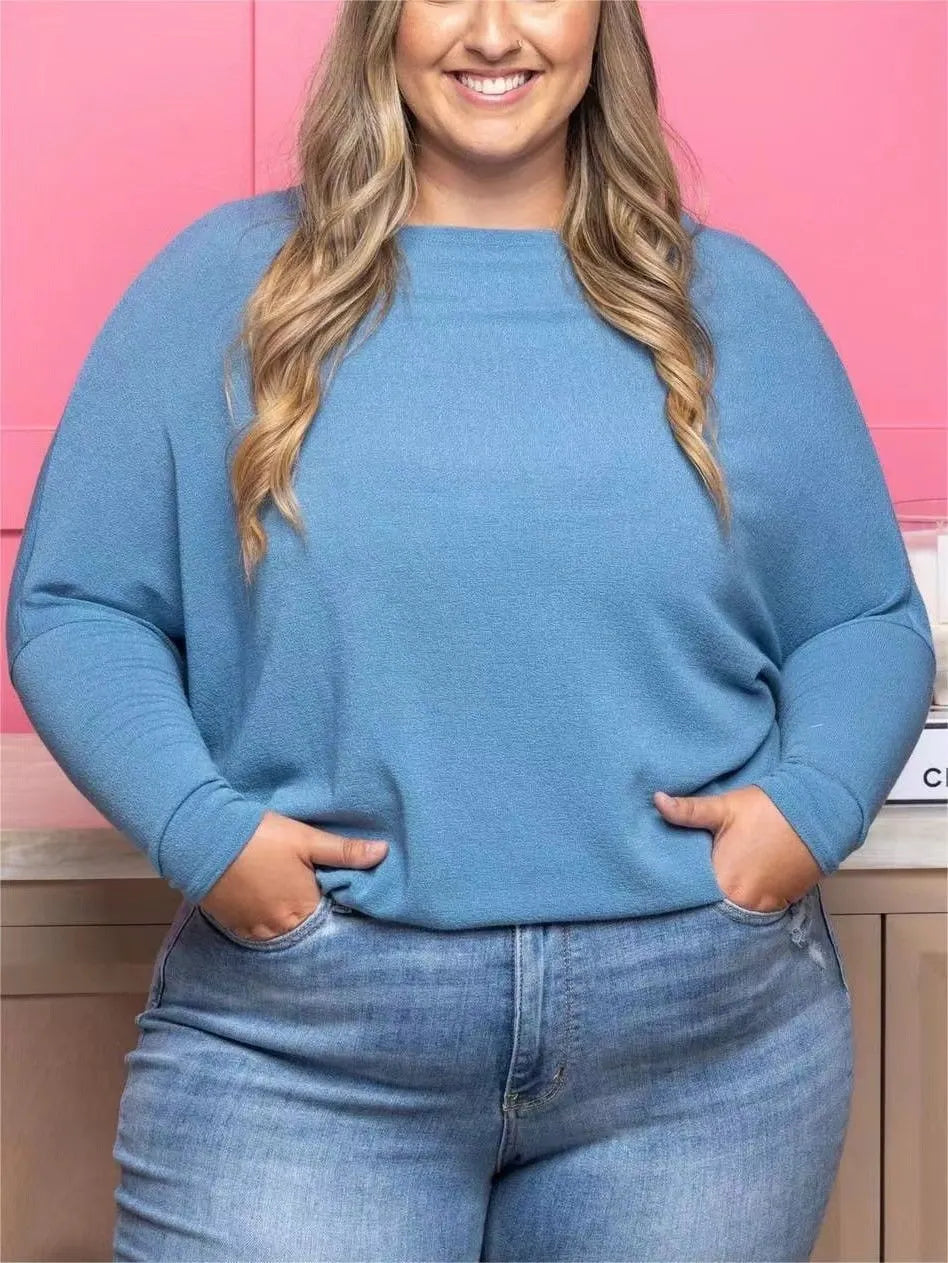 New Boatneck Dolman Top (Buy 2 Free Shipping)