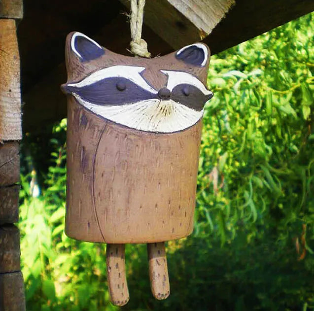 Beautiful Rustic Animal Wind Chime