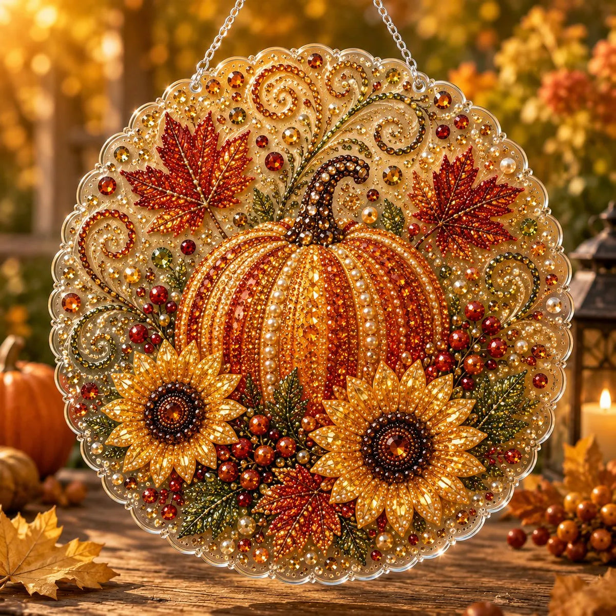 🔥Last Day 49% OFF - 🍂✨Autumn Diamond Painting Hanging Ornament(📦Buy 2 Free Shipping)