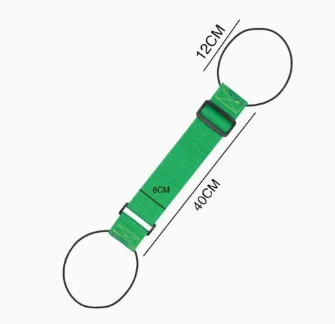 💥 2 packs Multi Use Strong Adjustable Luggage Connector Straps