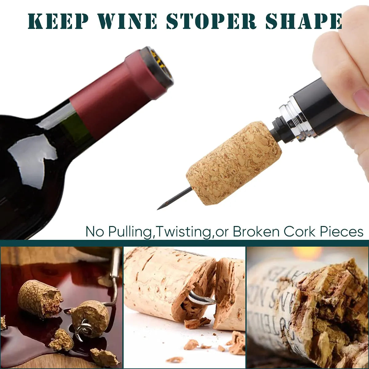 🔥HOT SALE🔥Air pressure wine corkscrew🍾