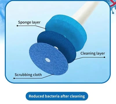 🎉🔥⚡50K+ SOLD!🚽💦Hands-Free Cleaning Gadget🧽Disposable toilet cleaning tool