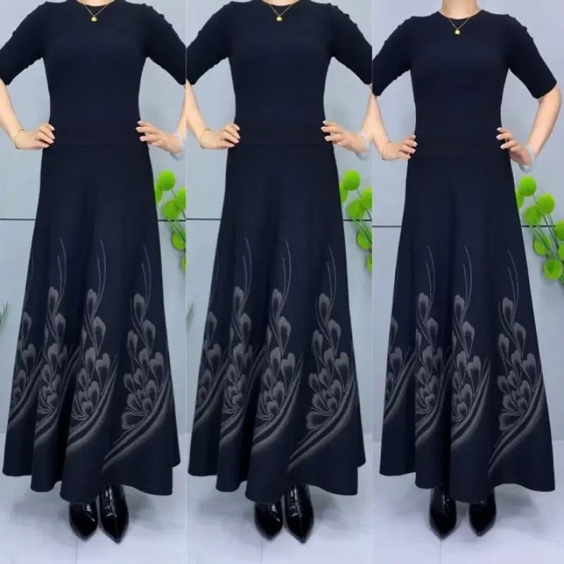 Best Seller 🔥 High-Waisted A-Line Elegant Synthetic Wool Skirt