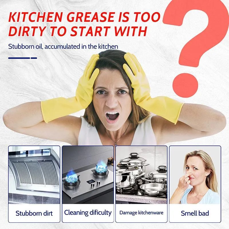 🎉🔥2026 BEST SALE🔥 Multifunctional Powerful Kitchen Foam Cleaner🏠
