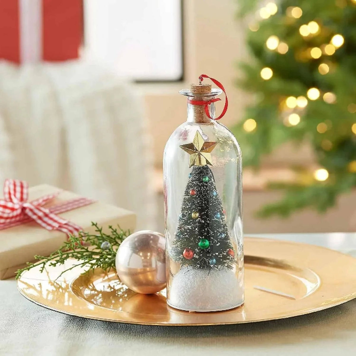 Christmas Tree Message Bottle – A Heartfelt Voice Keepsake Gift for Family & Loved Ones