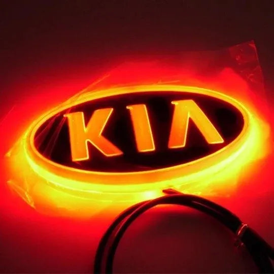 4D Car Logo Badge LED Light