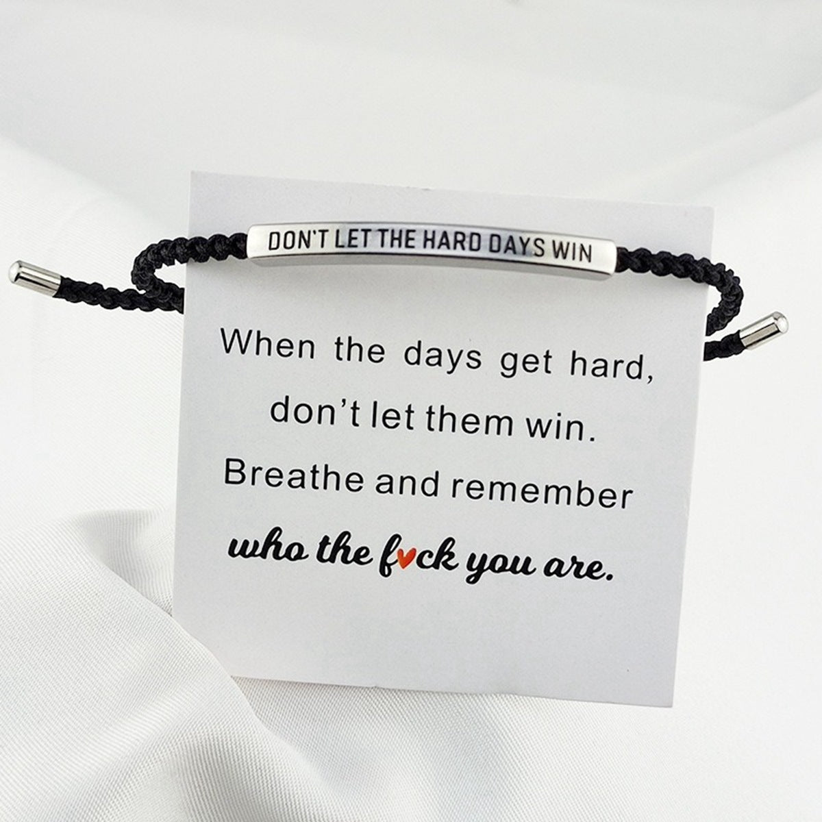 Motivational Tube Bracelet