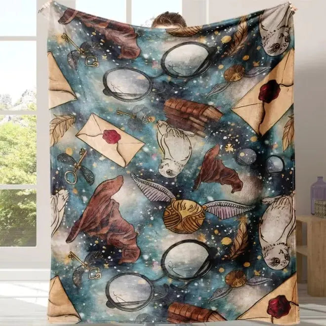 Halloween Decor Warm Napping Blanket