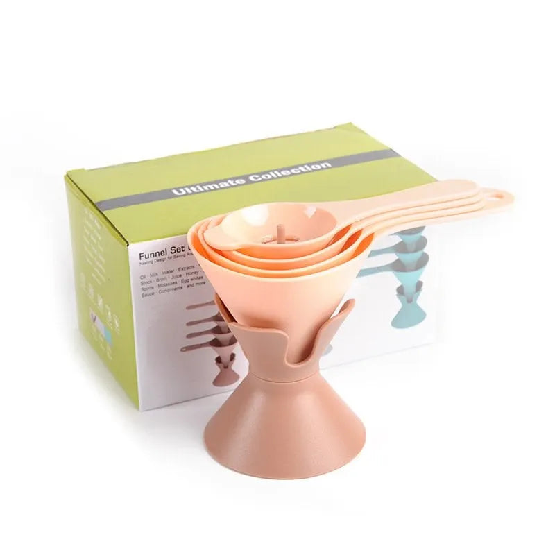 Send to the love of cooking yourself❤️❤️6-in-1 multifunctional funnel set