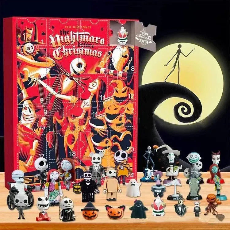 🔥Hot Sale🔥Halloween Doll Advent Calendar - Contains 24 Gifts