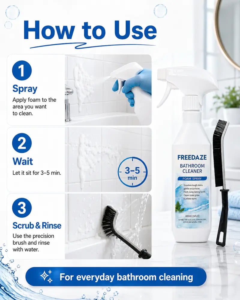 💥49% OFF-Multi-Purpose Bathroom Cleaner