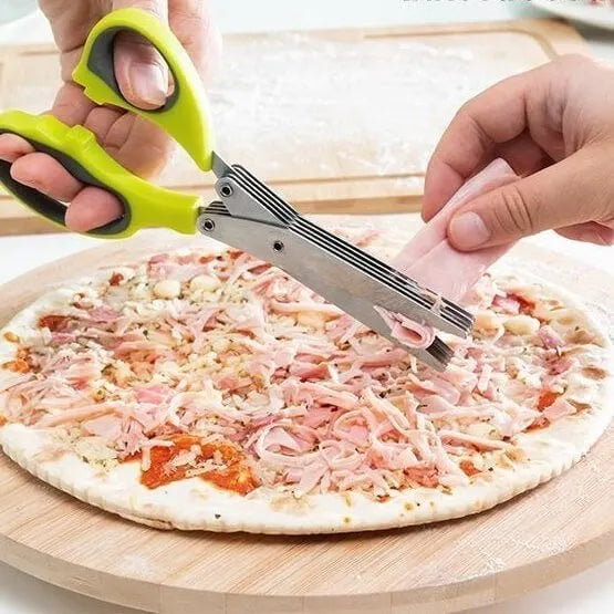 (💕Mother's Day Sale-49% OFF) Multi Blade Herb Scissors,BUY 2 GET 1 FREE ( 3 PCS)
