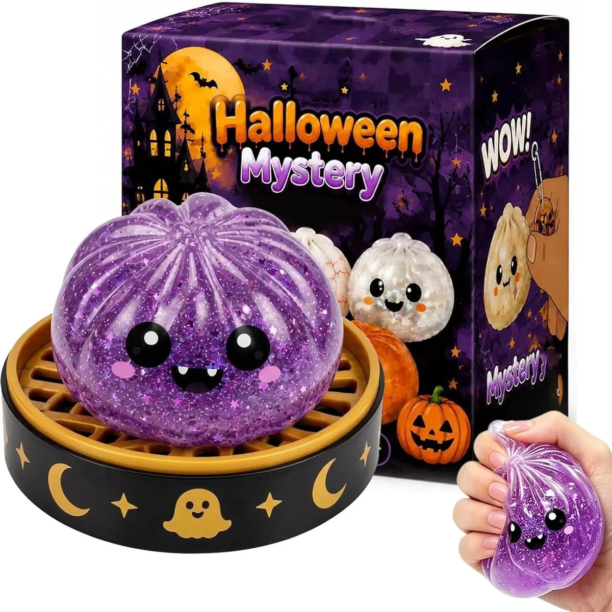 🔥Cute Halloween Scary Ghost Maruko Squeeze Toy Set