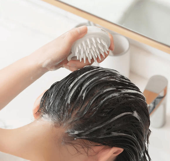 Bathroom 3-piece set🔥🔥Long Handle Bath Massage Cleaning Brush