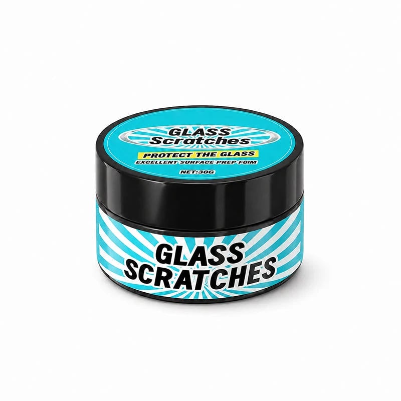 🔥HOT SALE🔥Hot Sale 50% OFF🔥 Multi-Purpose Glass Scratch Repair Paste – 30g, for Windows, Mirrors & Car Glass 🪟