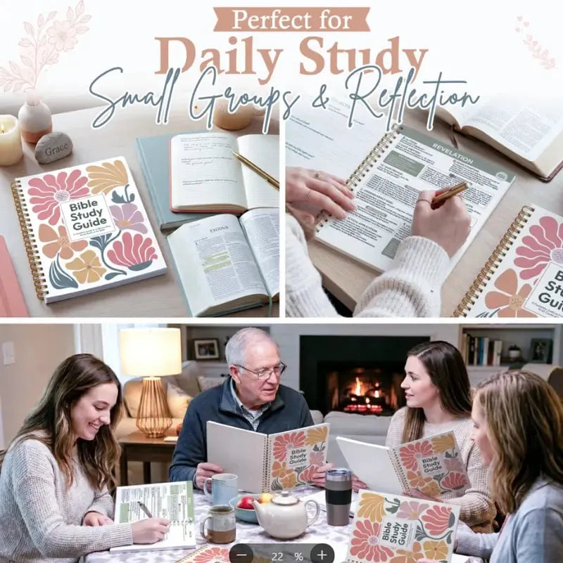 ✝️📚Bible Study Guide for Women & Men: A Complete Guide to Understanding All 66 Books of the Bible(📦Buy 2 Free Shipping)
