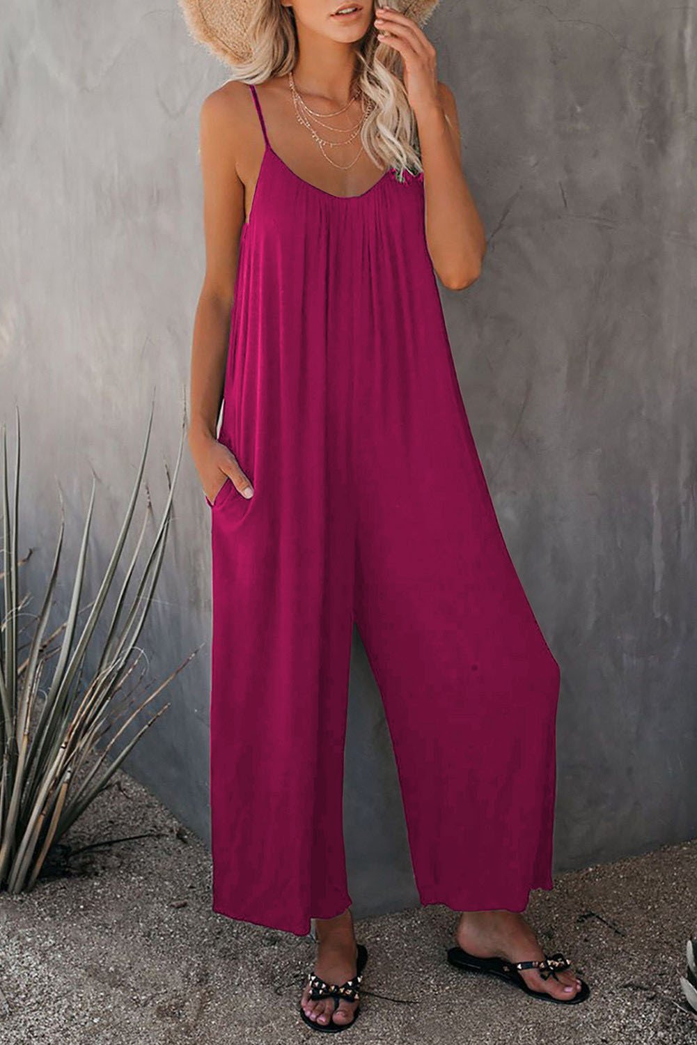 💐HOT SALE 49% OFF💝Ultimate Flowy Jumpsuit with Pockets