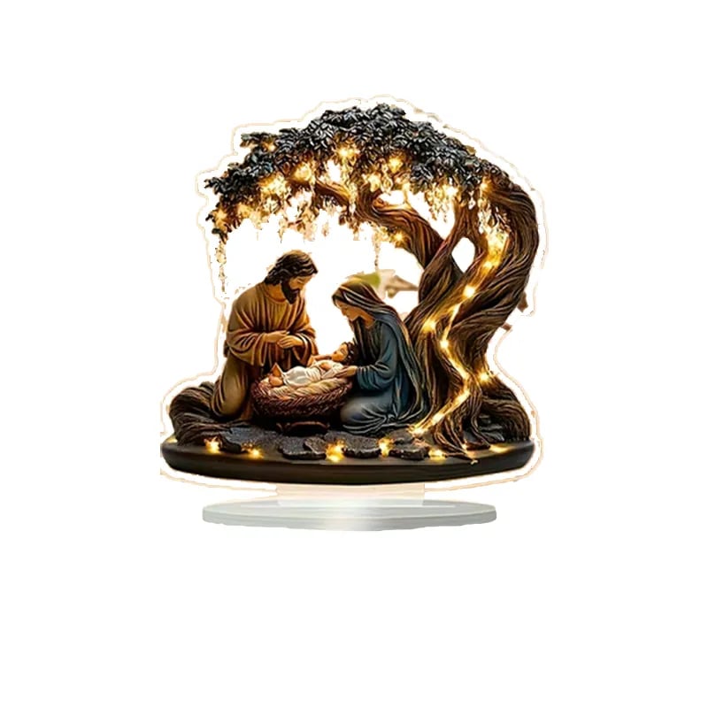 🔥 HOT SALE 🔥Buy 2 Get 1 Free🎄🎁Christmas Nativity Scene Decorative Figurine