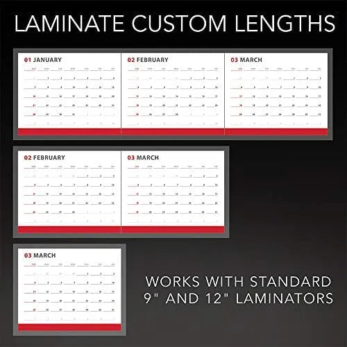 🎉🔥 Select-A-SizeTM Custom Thermal Lamination Roll with Built-in Trimmer (3 Mil, 40 FT)