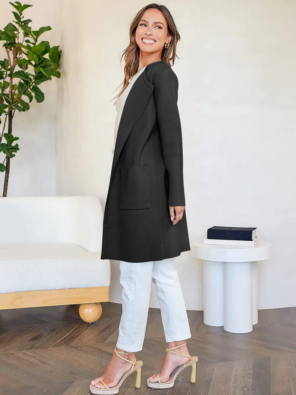 New Style Lapel Classy Coatigan (Buy 2 Free Shipping)