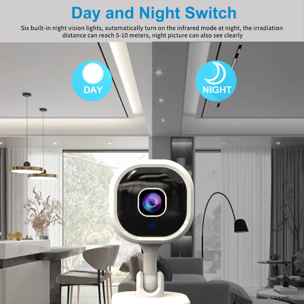 🥳2026 HOT SALE🥳💞50K+ SOLD!📹🔒 50% OFF! Wireless Smart HD Security Camera – 360° rotation, night vision & 2‐way audio. Keep an eye on your home, anytime! 🏠✨