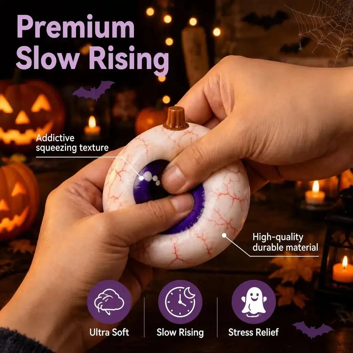 🔥HOT SALE🔥🎃🎃🎃👻49% OFF – Adorable Halloween Ghost Squishies You Can't Put Down! 🖐️