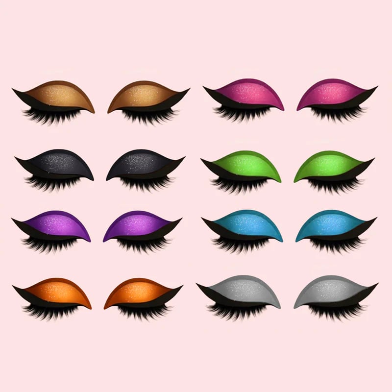 Lazy Eye Shadow Eyelash Patch