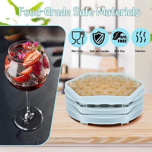 Exquisite 37-grid ice hockey mold-Summer Essentials