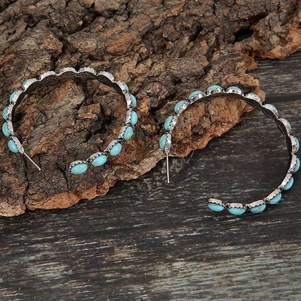 🔥Early Christmas Special 49%OFF-Vintage Turquoise Earrings