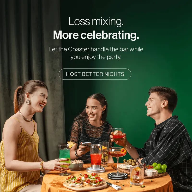 Barsys Smart Coaster 2.0 Cocktail Machine – Your Home Smart Mixologist, Grab Now!