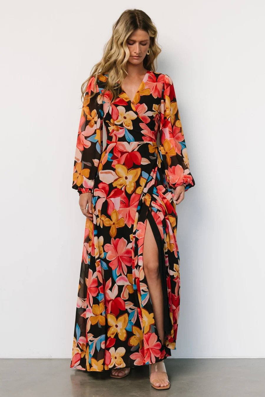 Katinka Wrap Maxi Dress