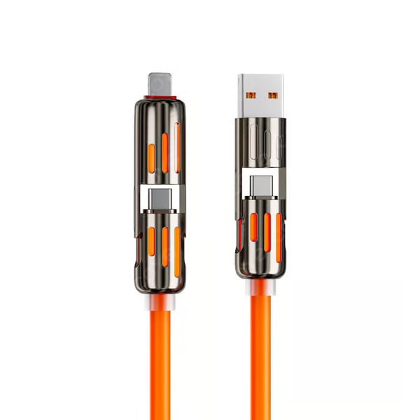 🔥 4-in-1 USB Charging Cable fast charging👍Buy 2 Free Shipping